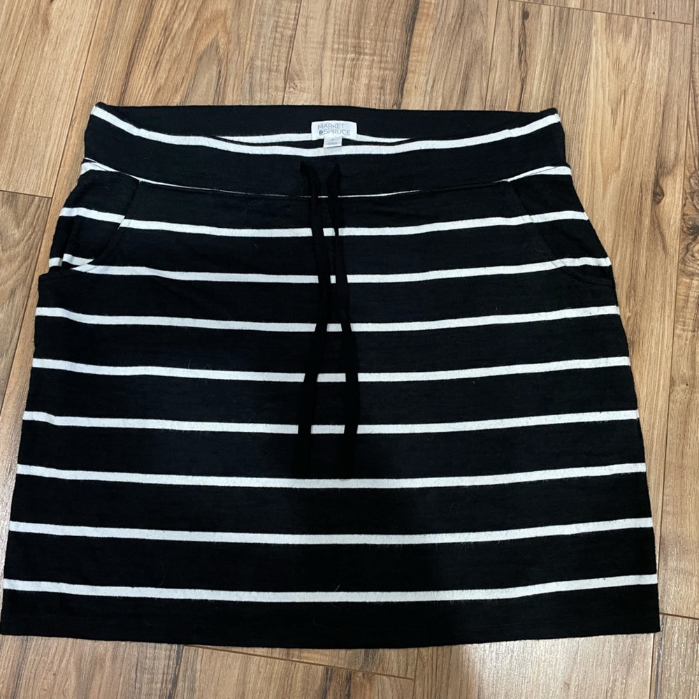 Market Spruce striped pencil skirt - size XL